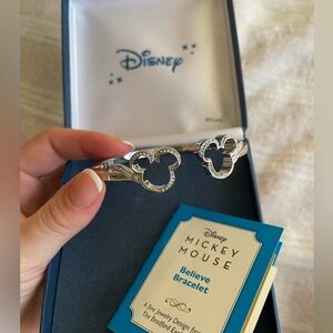 Disney mickey mouse believe bracelet from The Bradford Exchange.